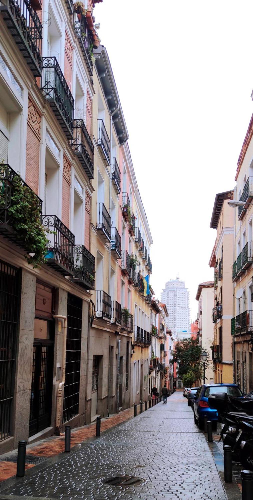 Corrala Con Estilo En Malasana Madrid Buitenkant foto